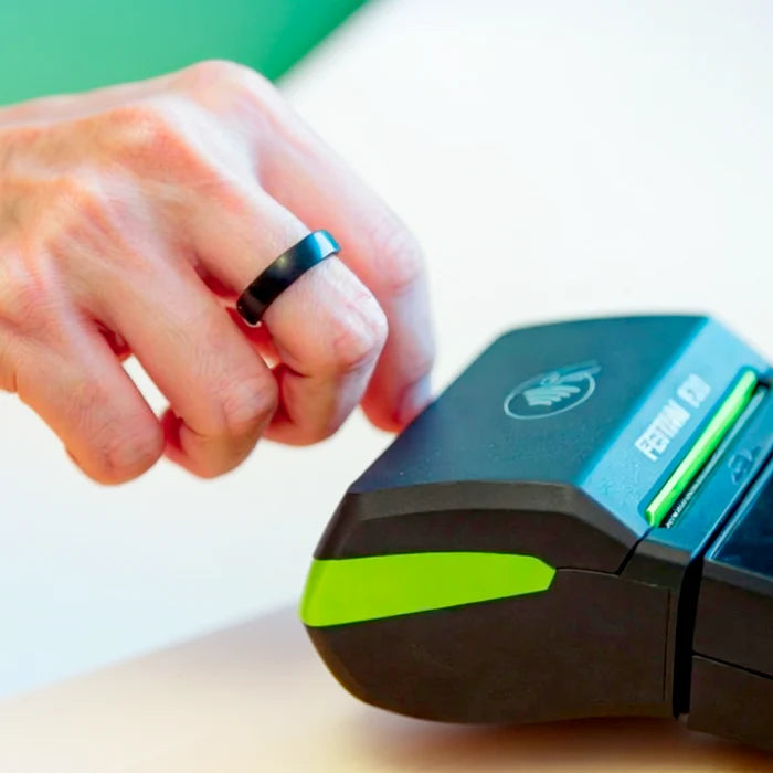 Black RingPay Payment Ring for contactless payments