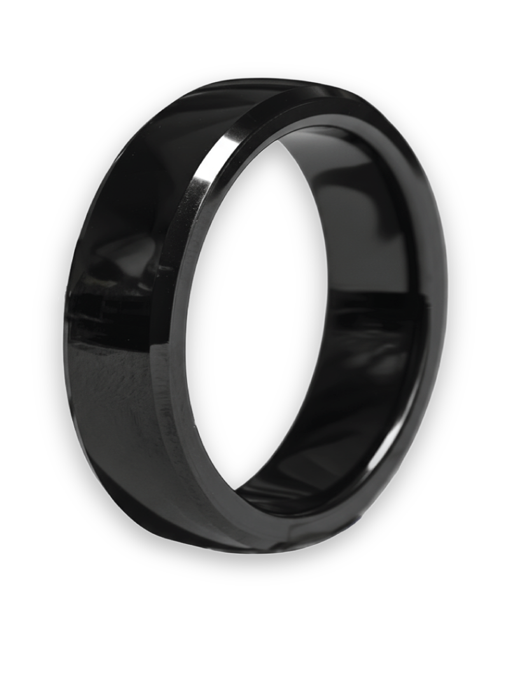 Black Payment Ring - Thick