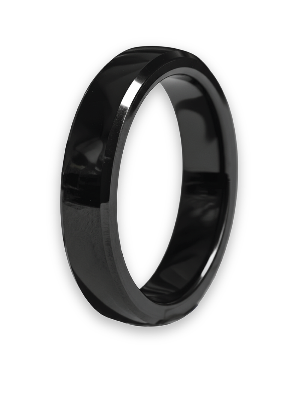 Black Payment Ring - Slim