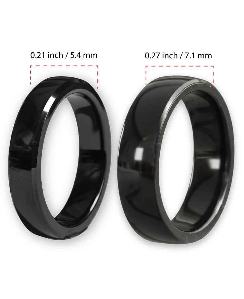 RingPay Payment Ring shown on hand during tap to pay transaction
